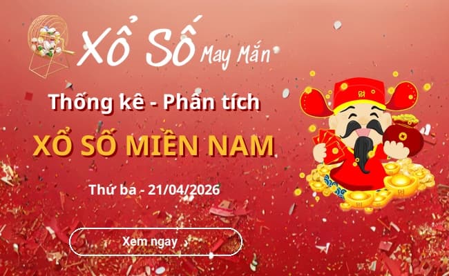Thống kê xổ số miền Nam Thứ ba 21/04/2026