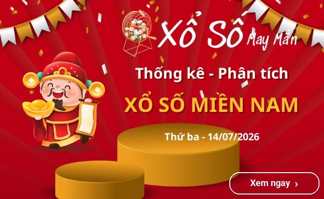 Thống kê xổ số miền Nam Thứ ba 14/07/2026