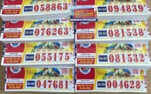 Đại lý Phù Đổng bán vé số XSMN