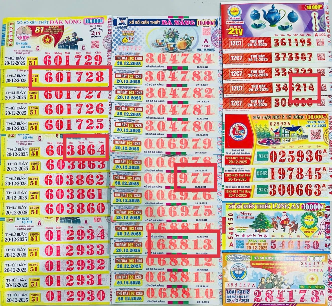 XSDKN - Mẫu vé số Đắk Nông mới nhất